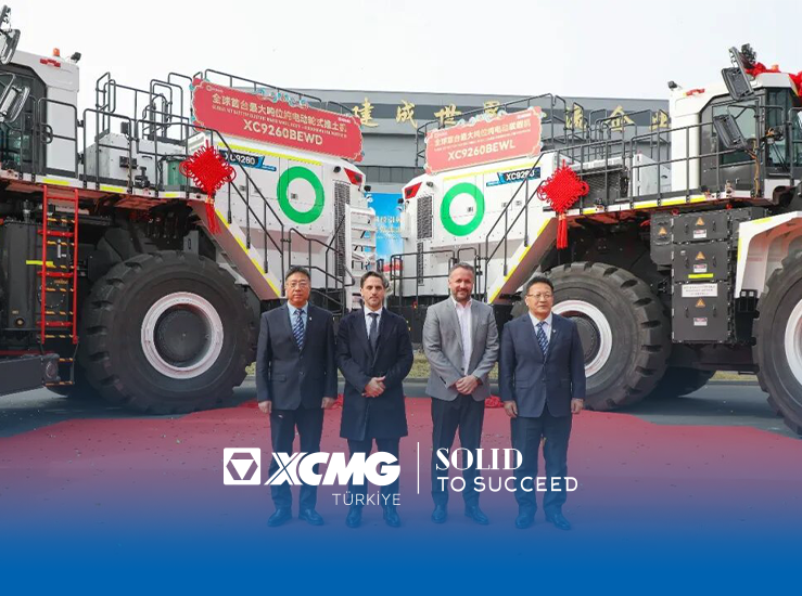 XCMG ve Fortescue, Dünyanın En Büyük Tamamen Elektrikli Maden Ekipmanlarını Tanıttı