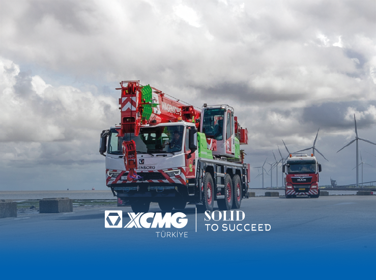 Dünyanın İlk 60 Tonluk Hibrit Mobil Teleskopik Vinci